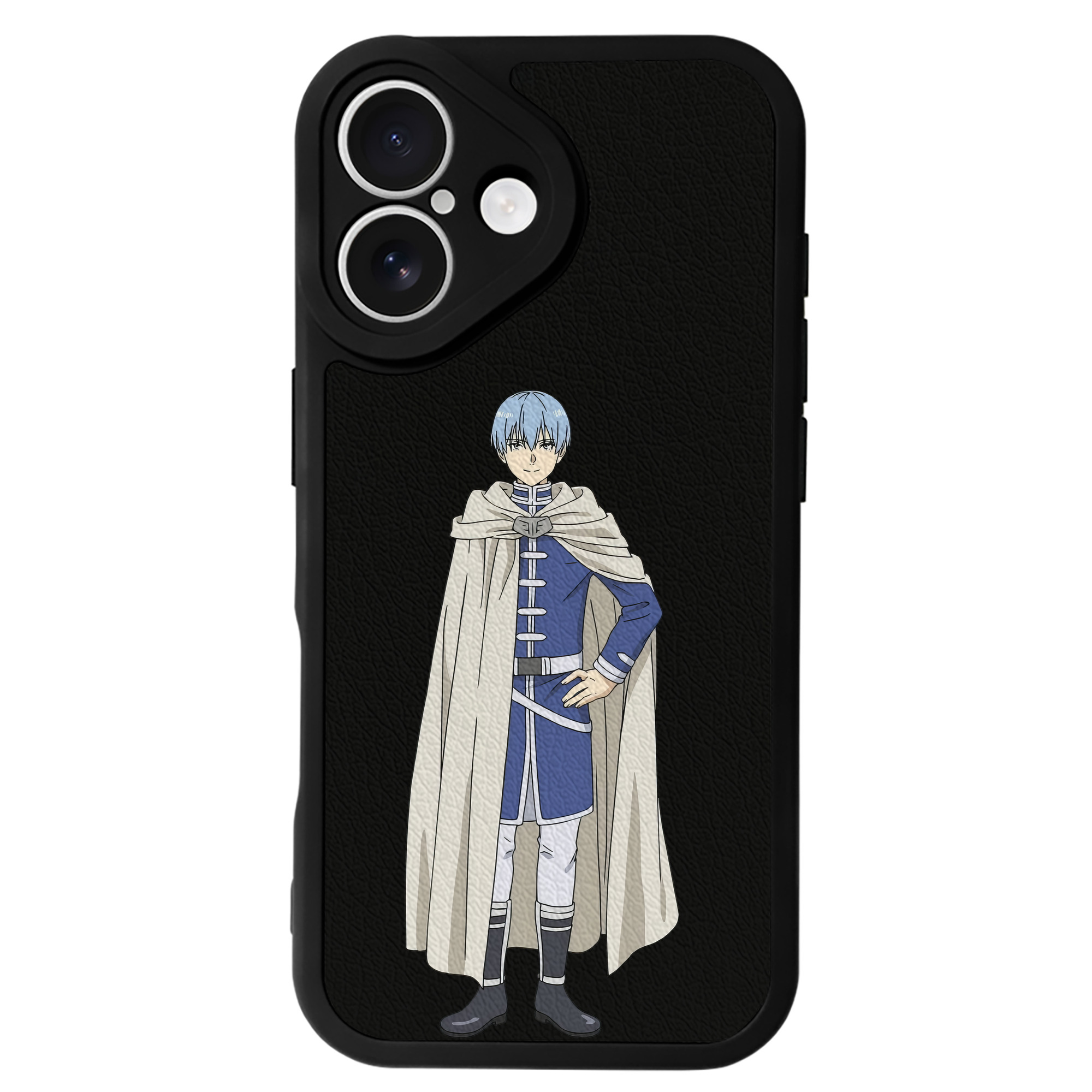 （画像用） 葬送のフリーレン Frieren 【iPhone 16シリーズ対応】シリコンスマホケース（レザー調） 材質：シリコン
